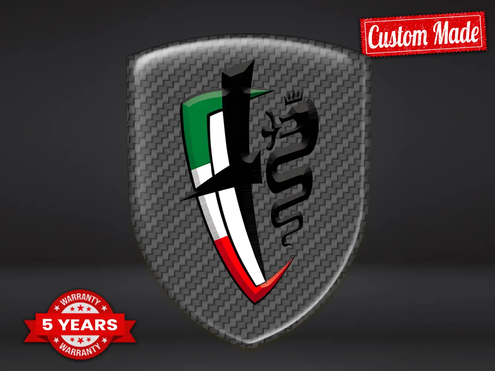 Alfa Romeo Windschutzsticker Stil Premium Hochwertig Auto